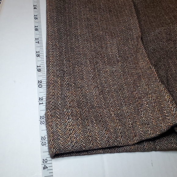 Lauren Ralph Lauren Brown Cropped Pants - Picture 12 of 13